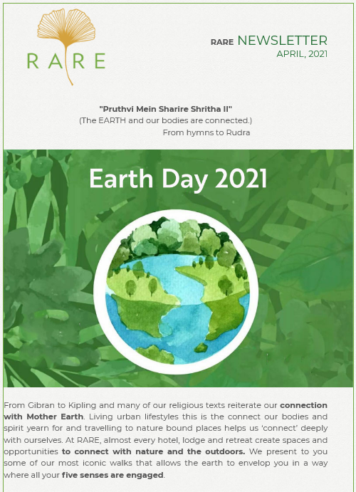 RARE Newsletter | Vol 33 | Earth Day 2021 | April 2021
